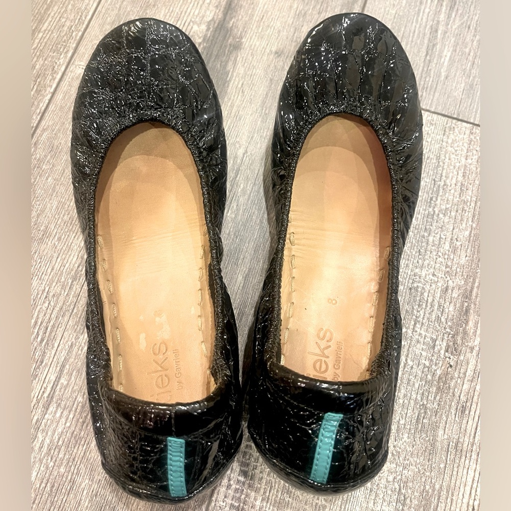 Tieks Obsidian Black Ballet Flats